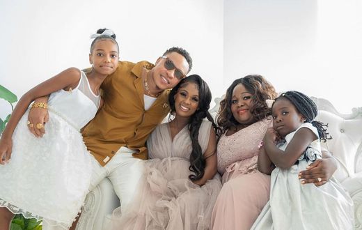 Vanessa Mdeee & Rotimi holds Exquisite Baby shower days announcing Pregnancy (Photos)