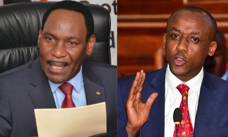 Mutula Kilonzo Jnr and Ezekiel Mutua