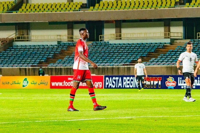 Harambee Stars striker Michael Olunga