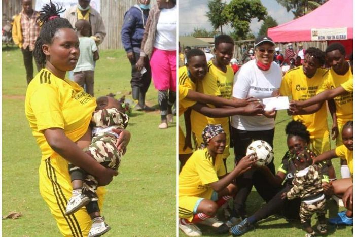 Carol Radull comes to the help of mother whose photo went viral for breastfeeding during Half-Time