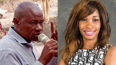 Juja MP seat aspirants J. M. Kariuki and Eunice Wawily wa Mugo