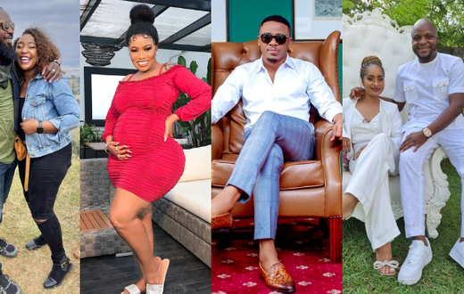 Betty Kyallo, Nick Ndeda, Vera Sidka, Alikiba , Jalang'o and his wife Amina