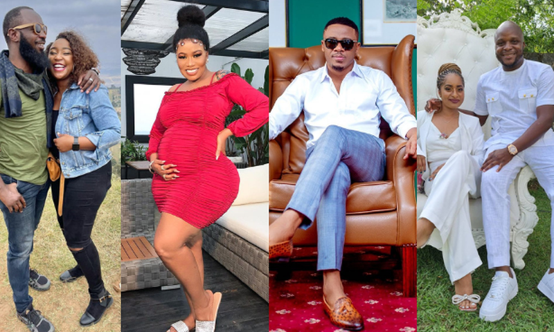 Betty Kyallo, Nick Ndeda, Vera Sidka, Alikiba , Jalang'o and his wife Amina