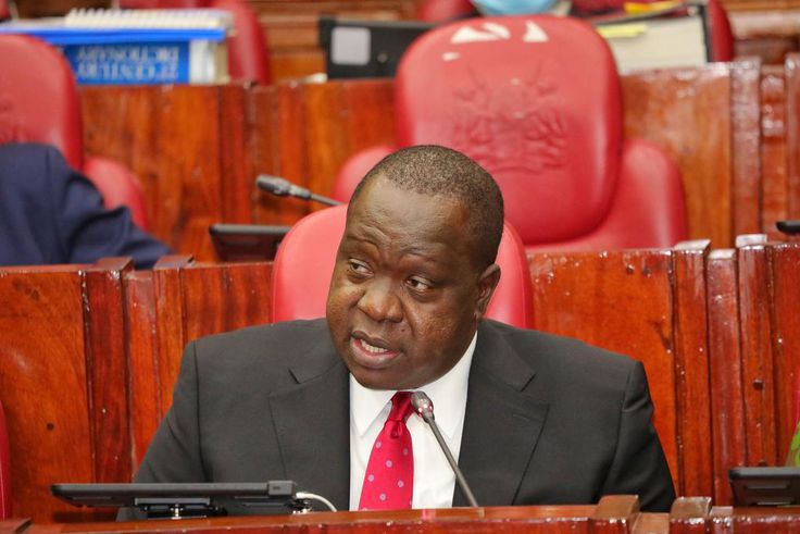 Interior Cabinet Secretary Fred Matiang’i