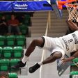 [FILE PHOTO] Kenyan star Tylor Ongwae in action for Danish side Bakken Bears when they thrashed Finnish side, Kataja at the FIBA Europe Cup. Photo: Ernst van Norde