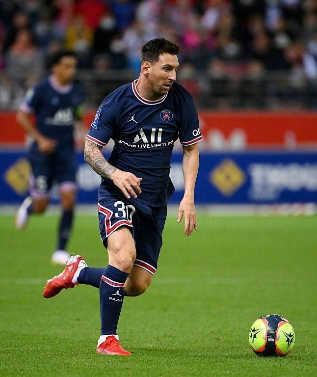 Lionel Messi joined PSG on a free transfer from cash-strapped Barcelona