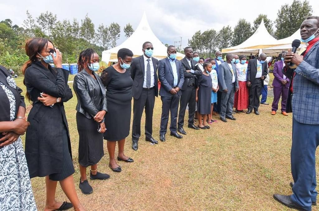 Photos for the Burial ceremony of Allan Chesang's father