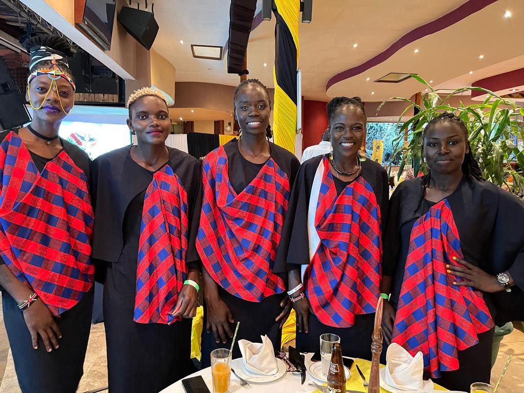 Kenya's star studded Volleyball queens, Malkia Strikers were also present at the NOC-K hosted gala.