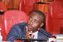 Kakamega Senator Cleophas Malala during  past session in parliament