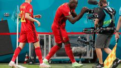 Romelu Lukaku dedicated his first goal against Russia to his Inter Milan teammate Christian Eriksen