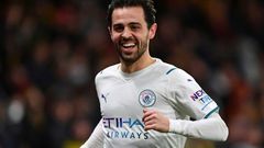 Bernardo Silva scored twice as Manchester City beat Watford 3-1