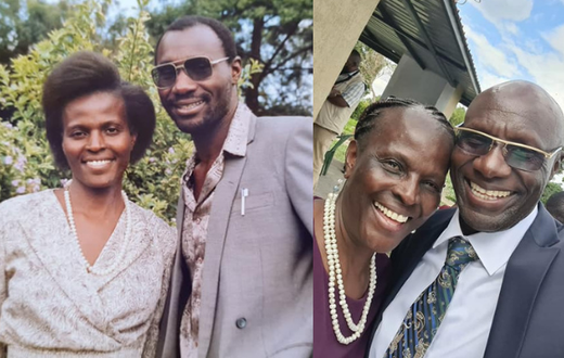 Fred Obachi Machoka  and his wife Sophie