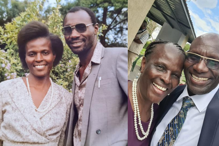 Fred Obachi Machoka  and his wife Sophie