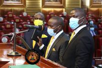 Kenyan MPs don yellow themed attire as UDA MP for Kiambaa Constituency, John Wanjiku Njuguna takes oath of office