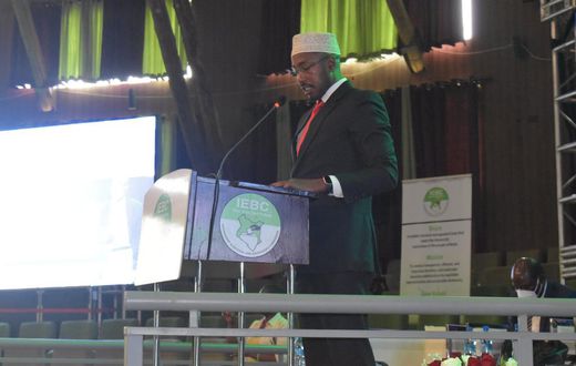 IEBC acting CEO Murjan Hussein Murjan