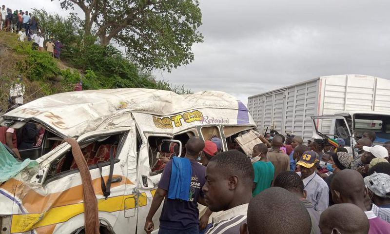3 Dead in early morning accident in Mombasa (Photo/Courtesy)