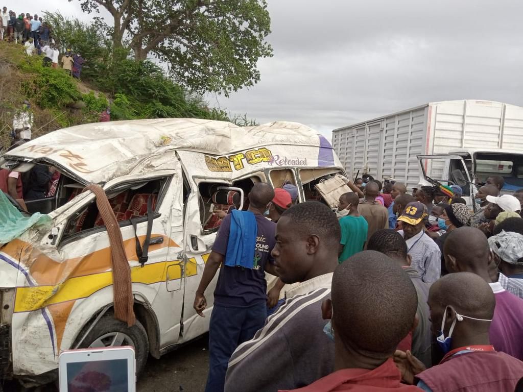 3 Dead in early morning accident in Mombasa (Photo/Courtesy)