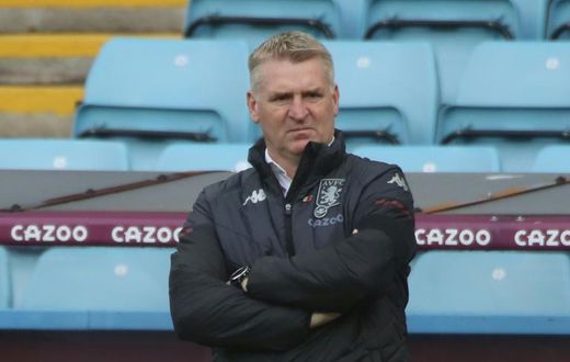 Aston Villa manager Dean Smith