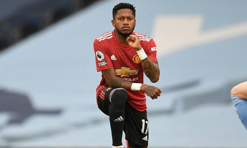 Footballers in England are still taking the knee in an effort to highlight racial discrimination