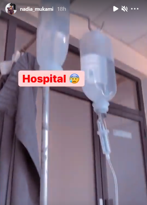 Nadia Mukami hospitalized