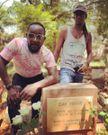 Nameless and Big Pin at E-Sir's grave
