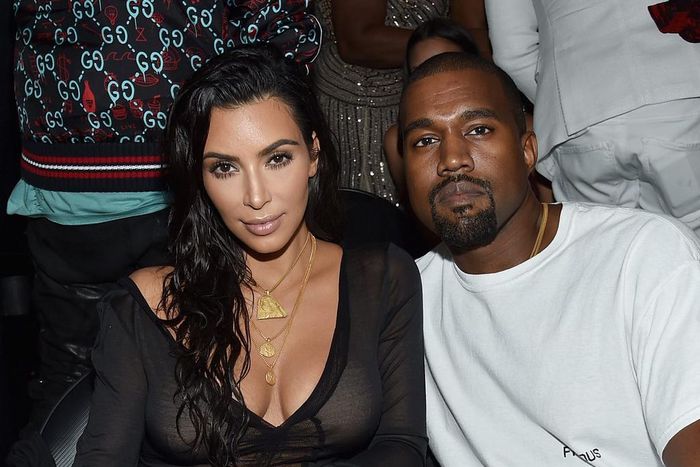 Kim Kardashian West and Kanye West.