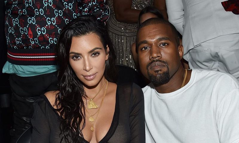 Kim Kardashian West and Kanye West.