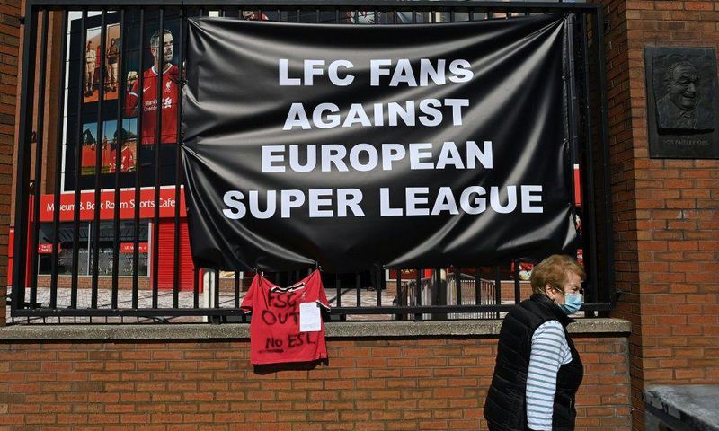 Liverpool Football Club was one of six top English Premier League teams facing a furious backlash over the renegade Super League plan