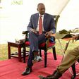 Deputy President William Ruto with Ugandan President Yoweri Museveni