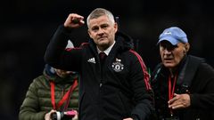 Manchester United eased the pressure on Ole Gunnar Solskjaer with a 3-0 win at Tottenham