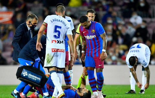 Aguero suffered breathing difficulties