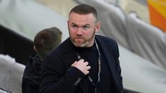 Derby County manager Wayne Rooney