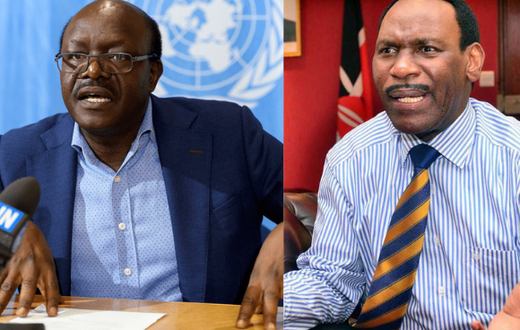 Ezekiel Mutua and Mukhisa Kituyi