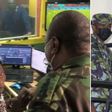 A collage of President Uhuru Kenyatta's night tour in Nairobi