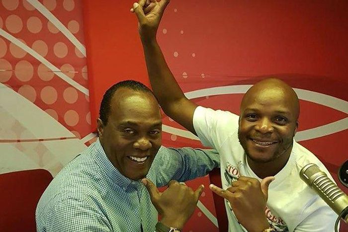 Jalang'o and Jeff Koinange at Hot 96. Hot 96 makes changes after Jalang'o's exit