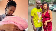 Mulamwah and girlfriend Sonie welcome a bouncing Baby Girl (Photo)