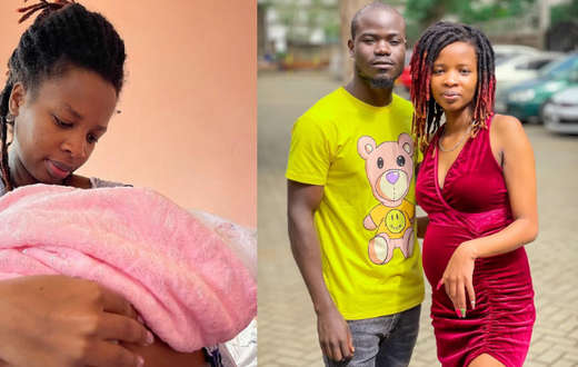 Mulamwah and girlfriend Sonie welcome a bouncing Baby Girl (Photo)