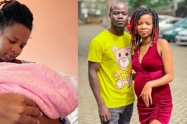 Mulamwah and girlfriend Sonie welcome a bouncing Baby Girl (Photo)