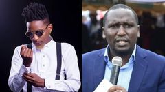 Eric Omondi responds to Senator Aaron Cheruiyot