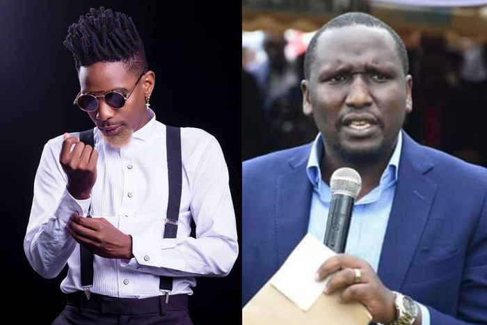 Eric Omondi responds to Senator Aaron Cheruiyot