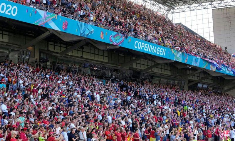 Crowd sizes are growing as the Euro 2020 championship moves into the knockout phases
