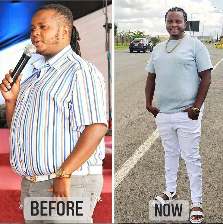 DK Kwenye Beat shares weight loss