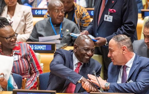 President William Ruto at the 7th Summit of the Committee of Ten Heads of State and Government on UN Security Council Reform