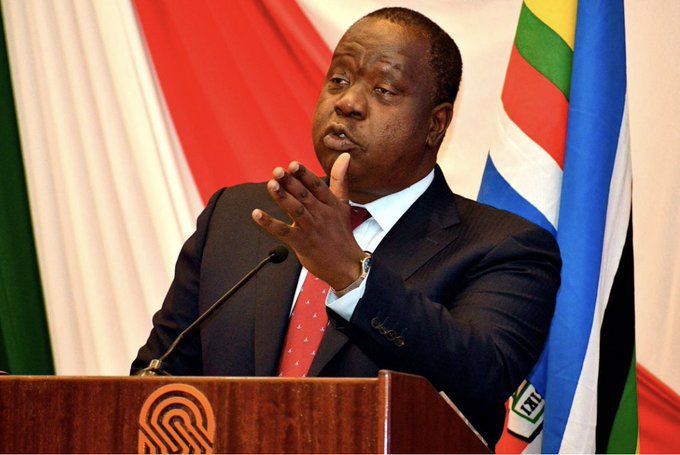 Former Interior CS Fred Matiang'i