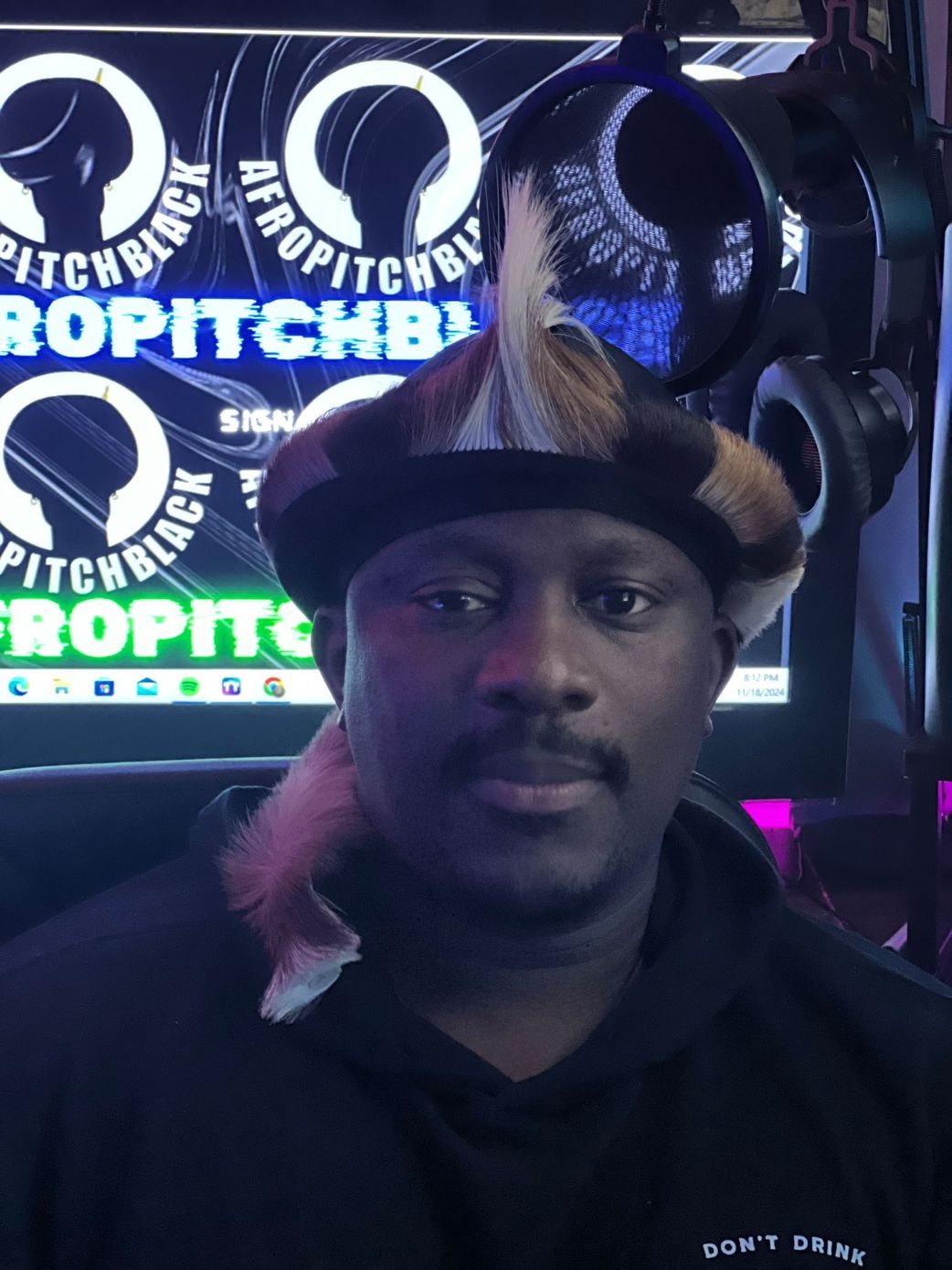 Afropitchblack, a renowned South African DJ
