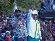 Rigathi Gachagua with Newton Kariuki Ndwiga on the campaign trail