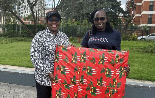 Githunguri Member of Parliament Gathoni Wamuchomba with Law Society of Kenya (LSK) President, Faith Odhiambo.