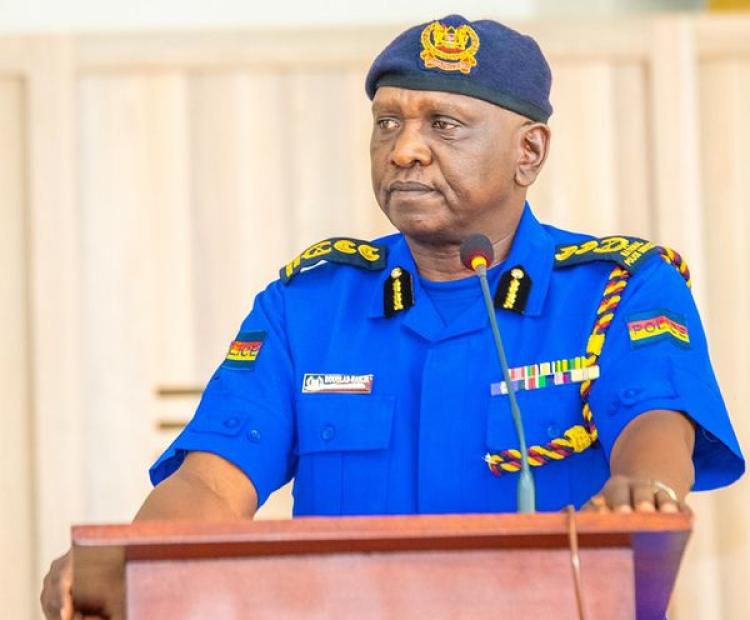 Inspector General of Police Douglas Kanja