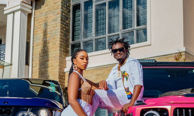 Bahati and Diana Marua