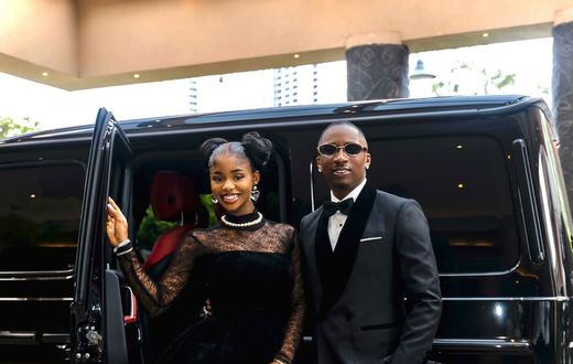 Tanzanian singer Juma Jux and his wife Priscilla